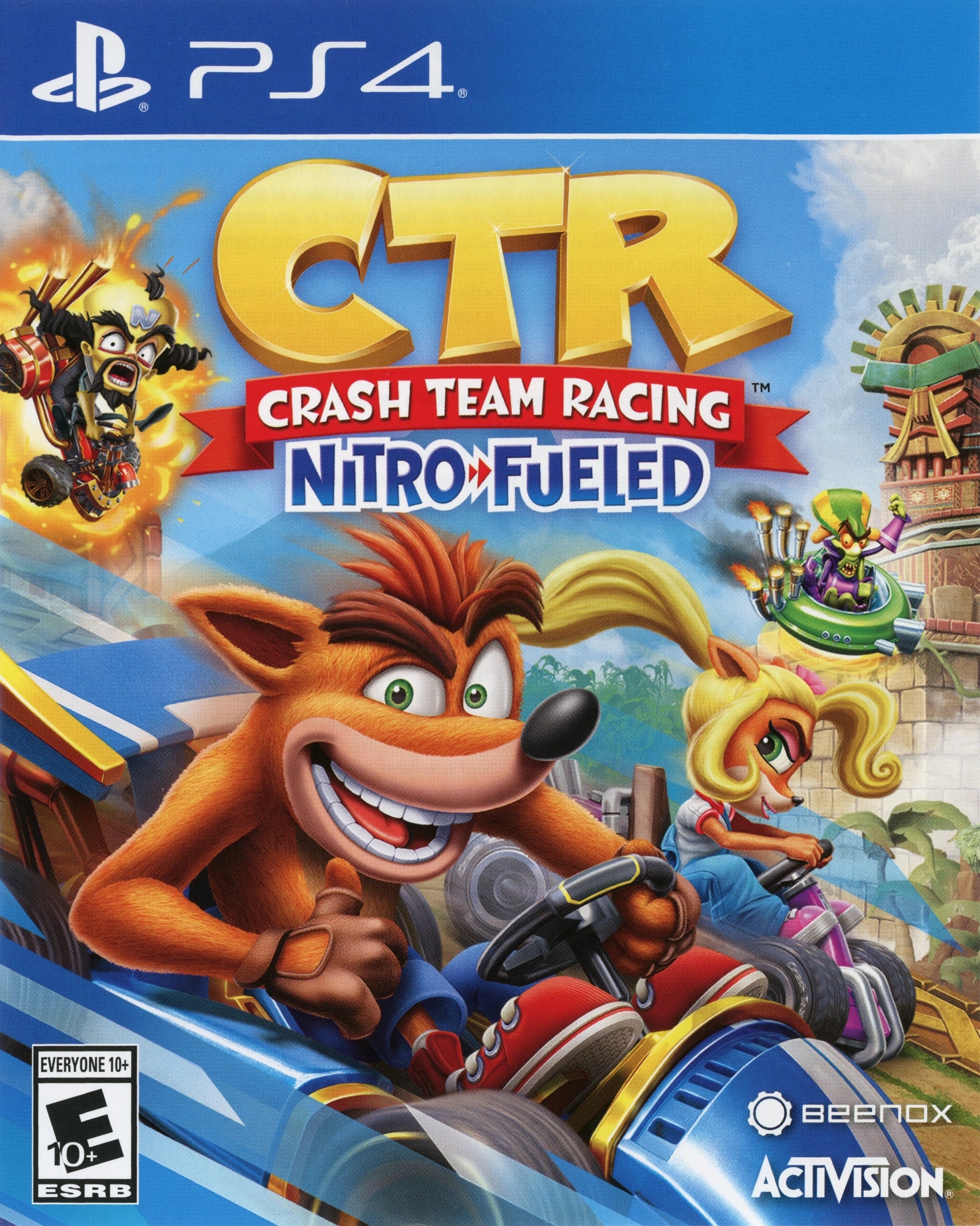 Crash Team Racing: Nitro-Fueled PS4 - Video Game - Used - CaveGamers