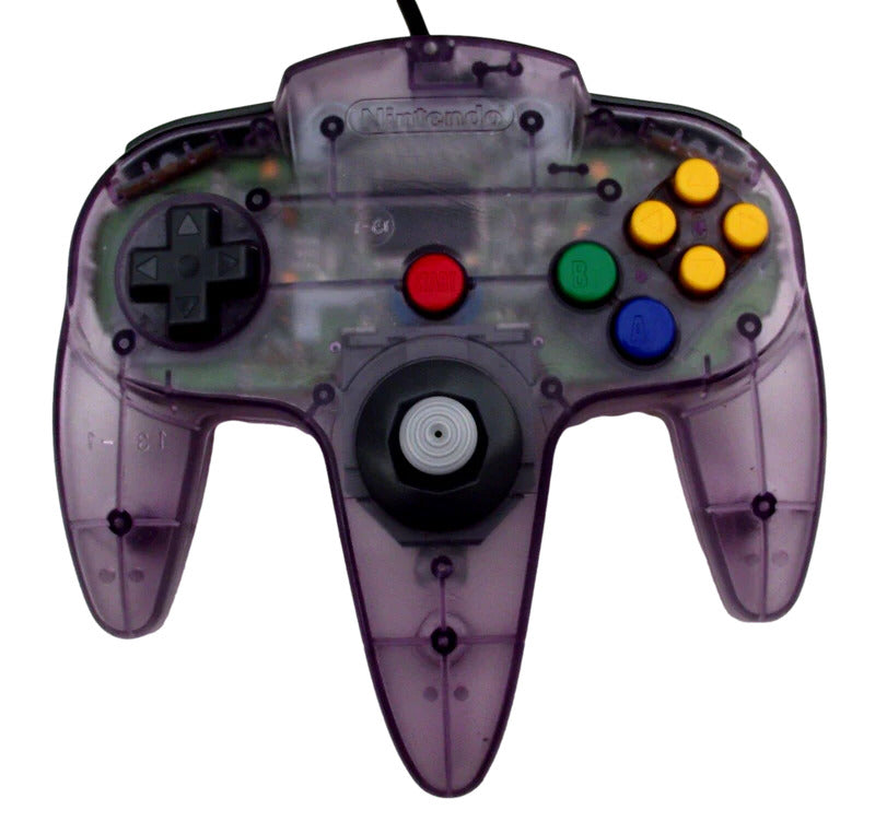Nintendo 64 Controller - Atomic Purple N64 - Video Game Accessory - Used - CaveGamers - Image 3