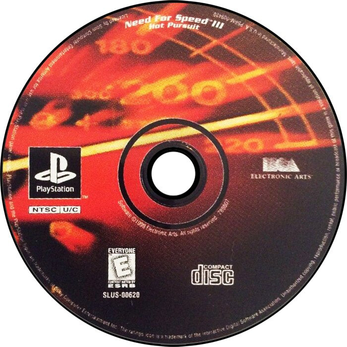 Need for Speed 3: Hot Pursuit Playstation - Video Game - Used - CaveGamers - Image 3
