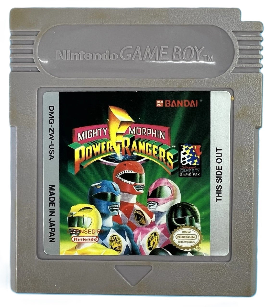 Mighty Morphin Power Rangers Game Boy - Video Game - Used - CaveGamers - Image 3