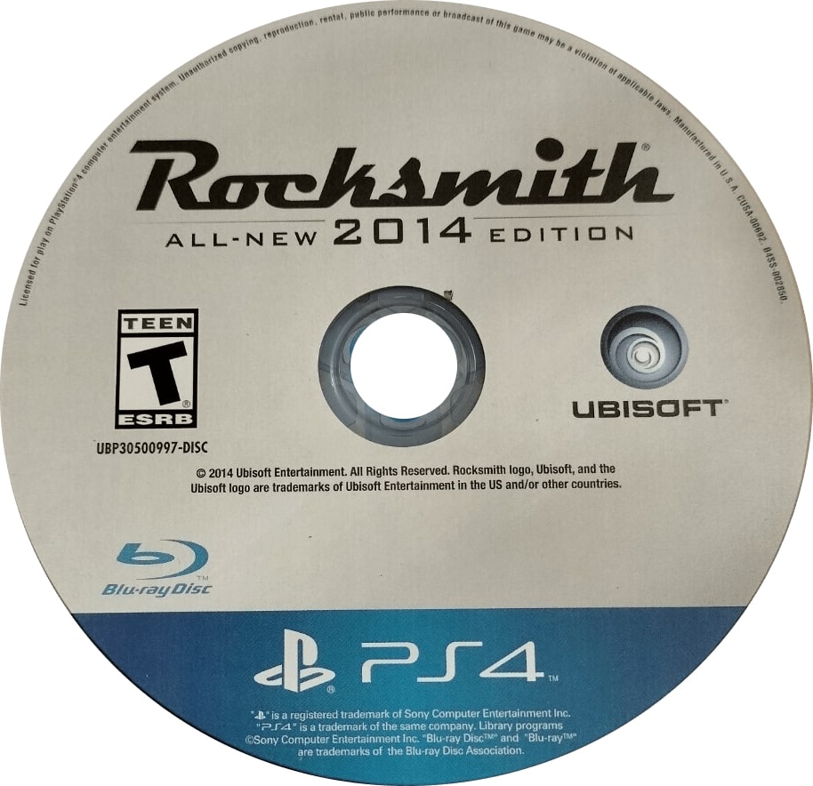 Rocksmith 2014 (with Real Tone Cable) PS4 - Video Game - Used - CaveGamers - Image 3