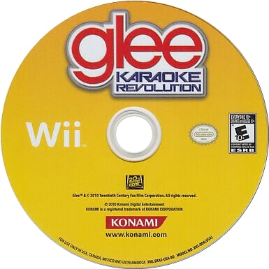 Karaoke Revolution Glee Wii - Video Game - Used - CaveGamers - Image 3