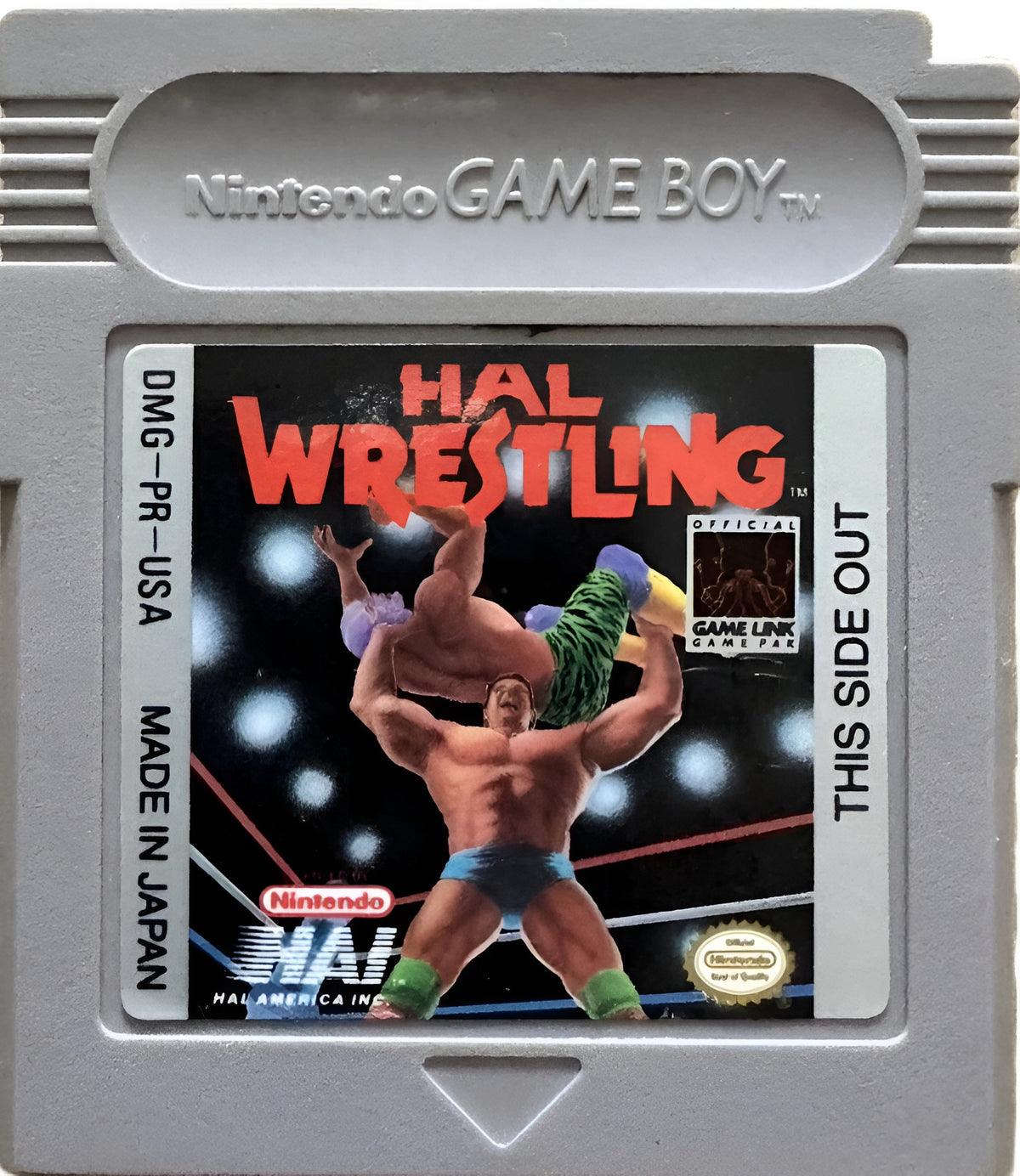 Hal Wrestling Game Boy - Video Game - Used - CaveGamers - Image 3