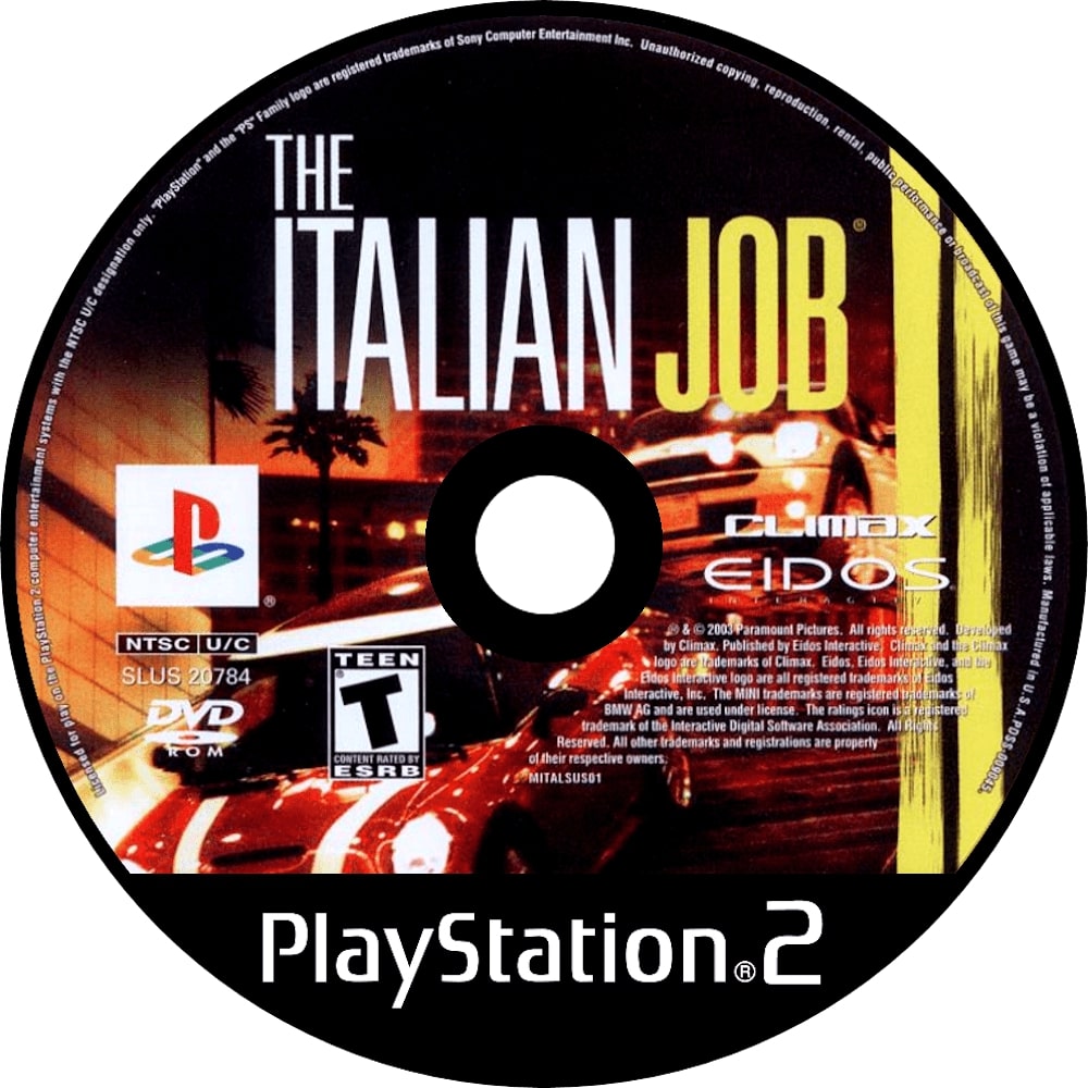 The Italian Job PS2 - Video Game - Used - CaveGamers - Image 3