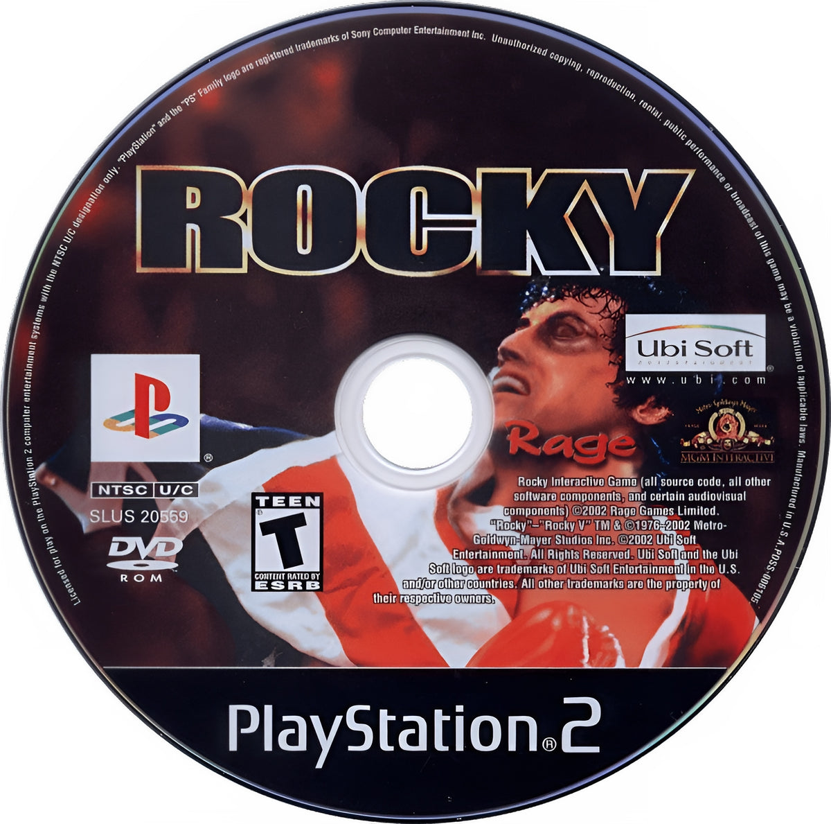 Rocky PS2 - Video Game - Used - CaveGamers - Image 3