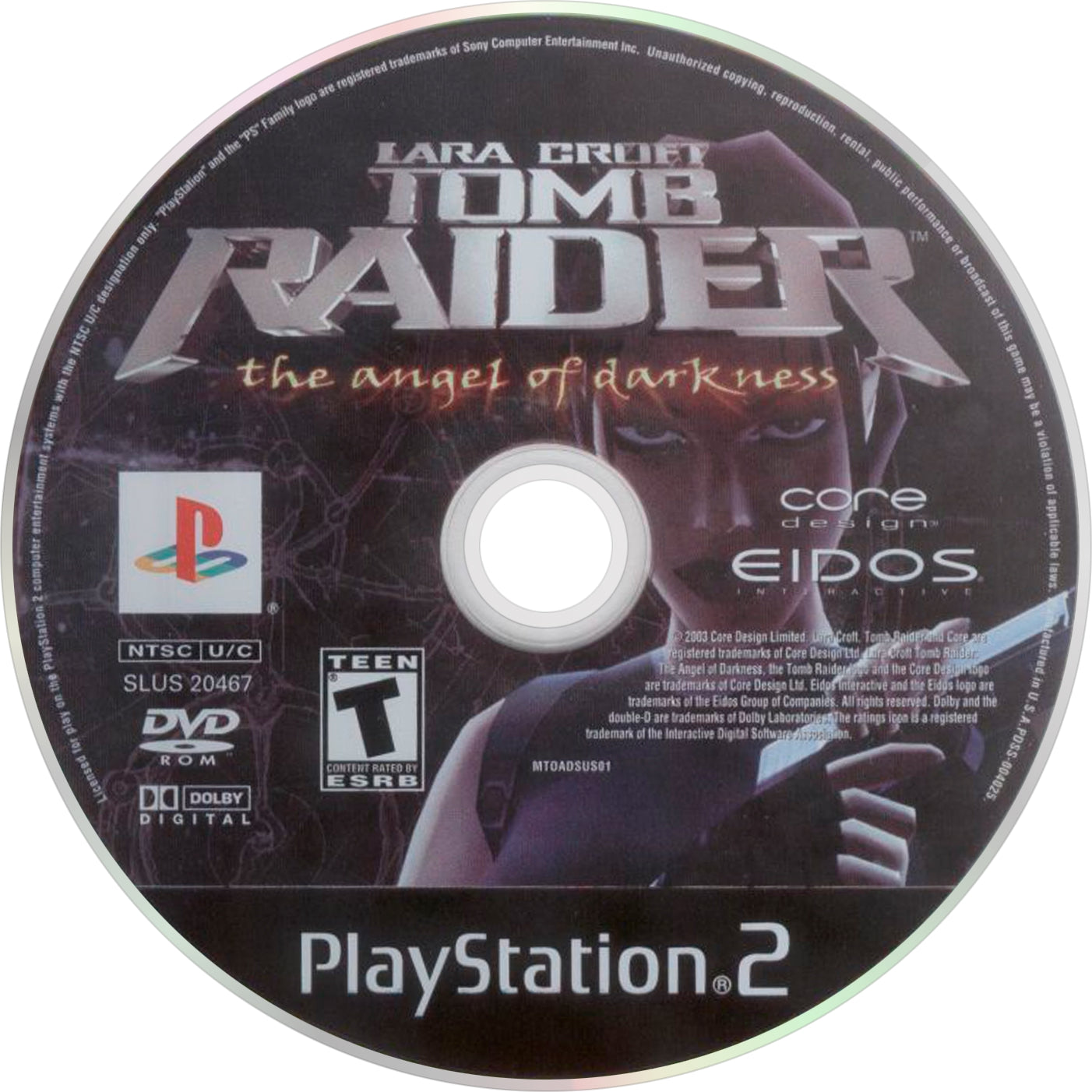 Lara Croft Tomb Raider: The Angel Of Darkness PS2 - Video Game - Used - CaveGamers - Image 3