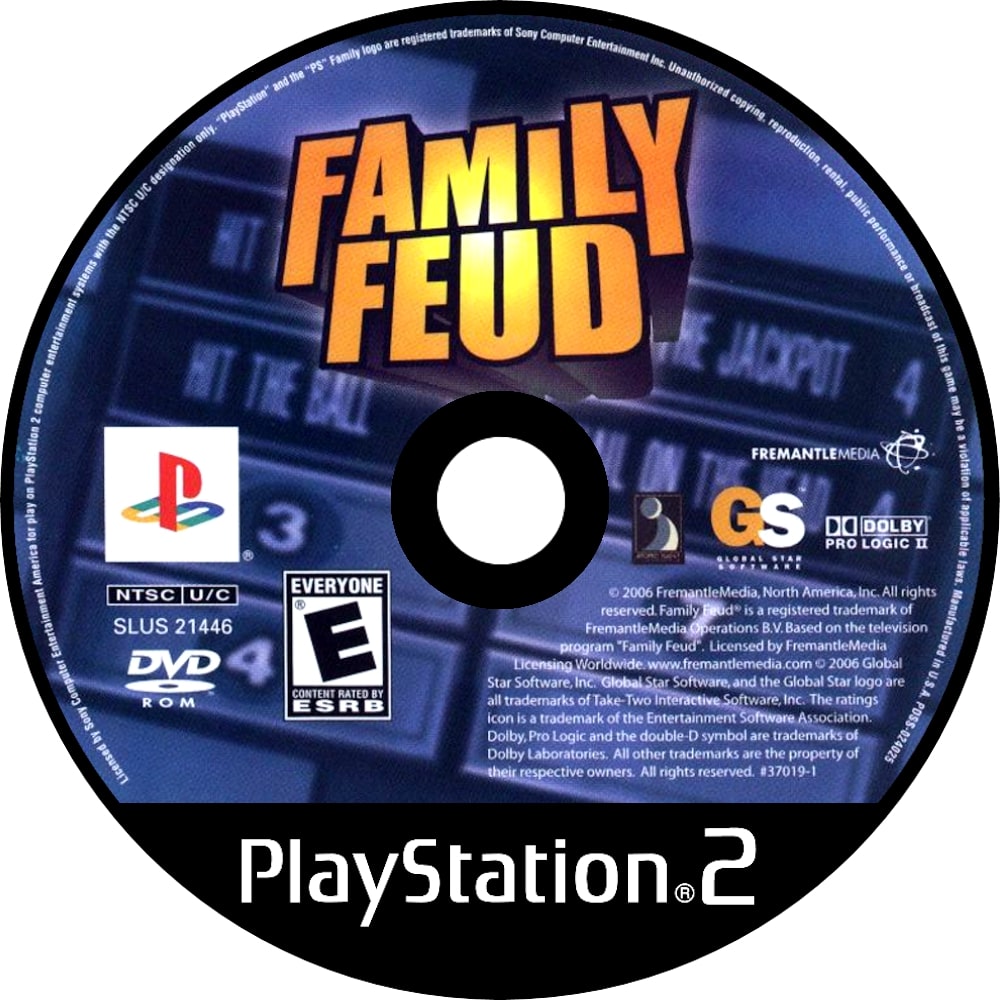 Family Feud PS2 - Video Game - Used - CaveGamers - Image 3