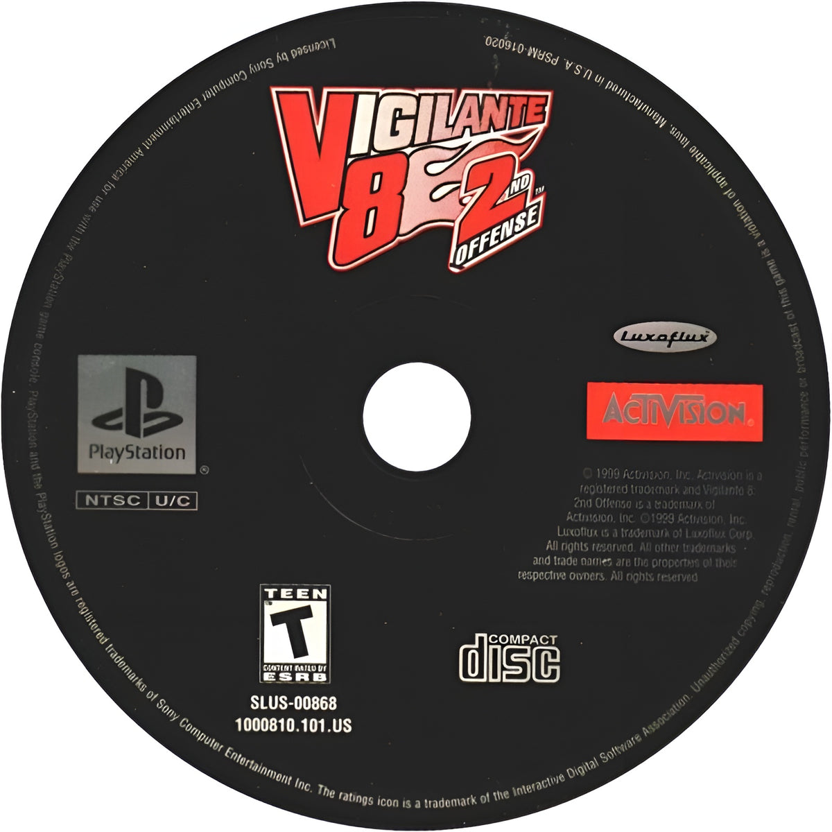 Vigilante 8: 2nd Offense Playstation - Video Game - Used - CaveGamers - Image 3