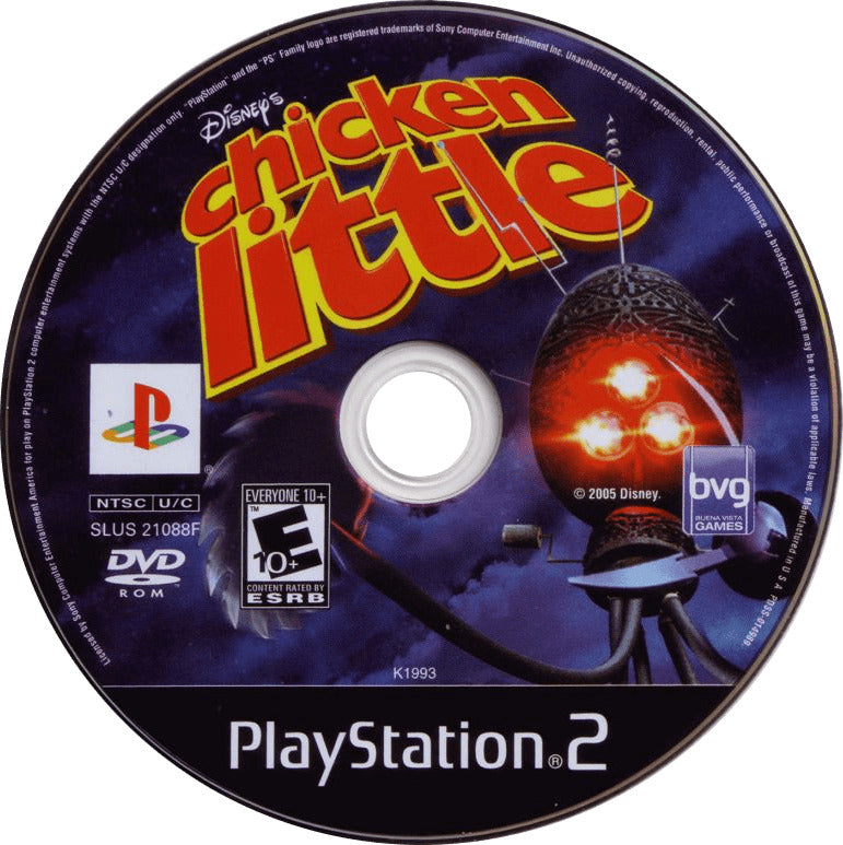 Disney's Chicken Little PS2 - Video Game - Used - CaveGamers - Image 3