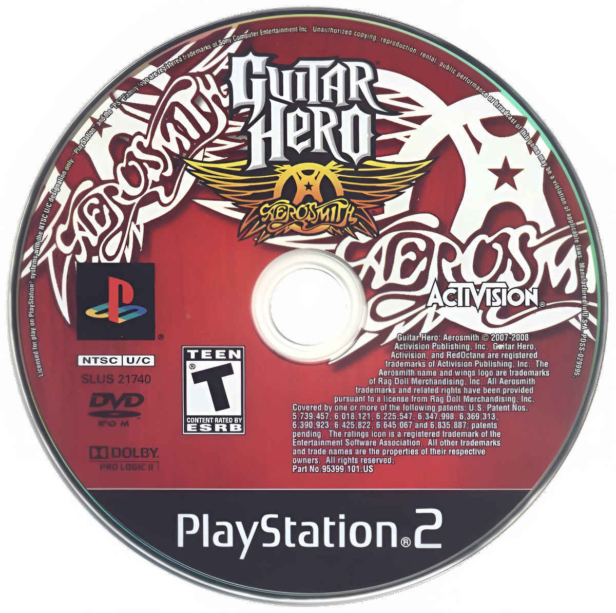 Guitar Hero Aerosmith PS2 - Video Game - Used - CaveGamers - Image 3