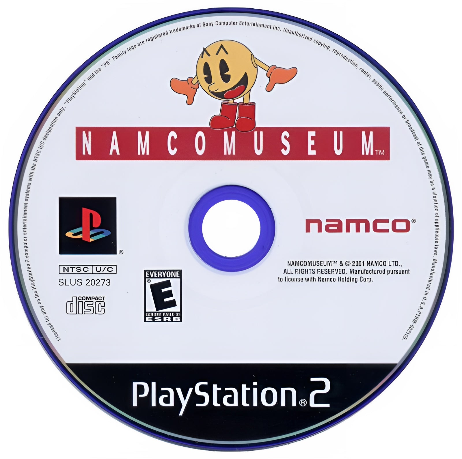 Namco Museum PS2 - Video Game - Used - CaveGamers - Image 3