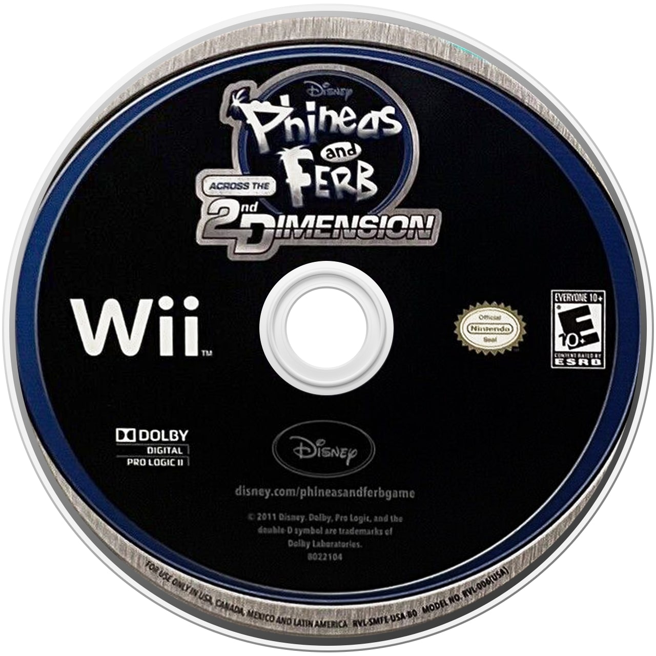 Phineas and Ferb: Across the 2nd Dimension Wii - Video Game - Used - CaveGamers - Image 3