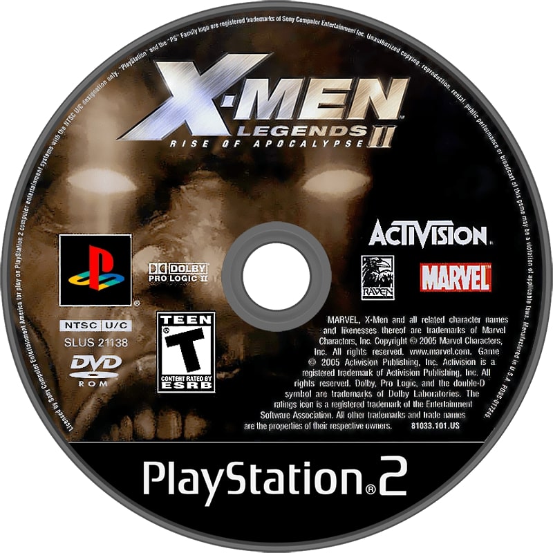 X-Men Legends 2 Rise of Apocalpyse PS2 - Video Game - Used - CaveGamers - Image 3