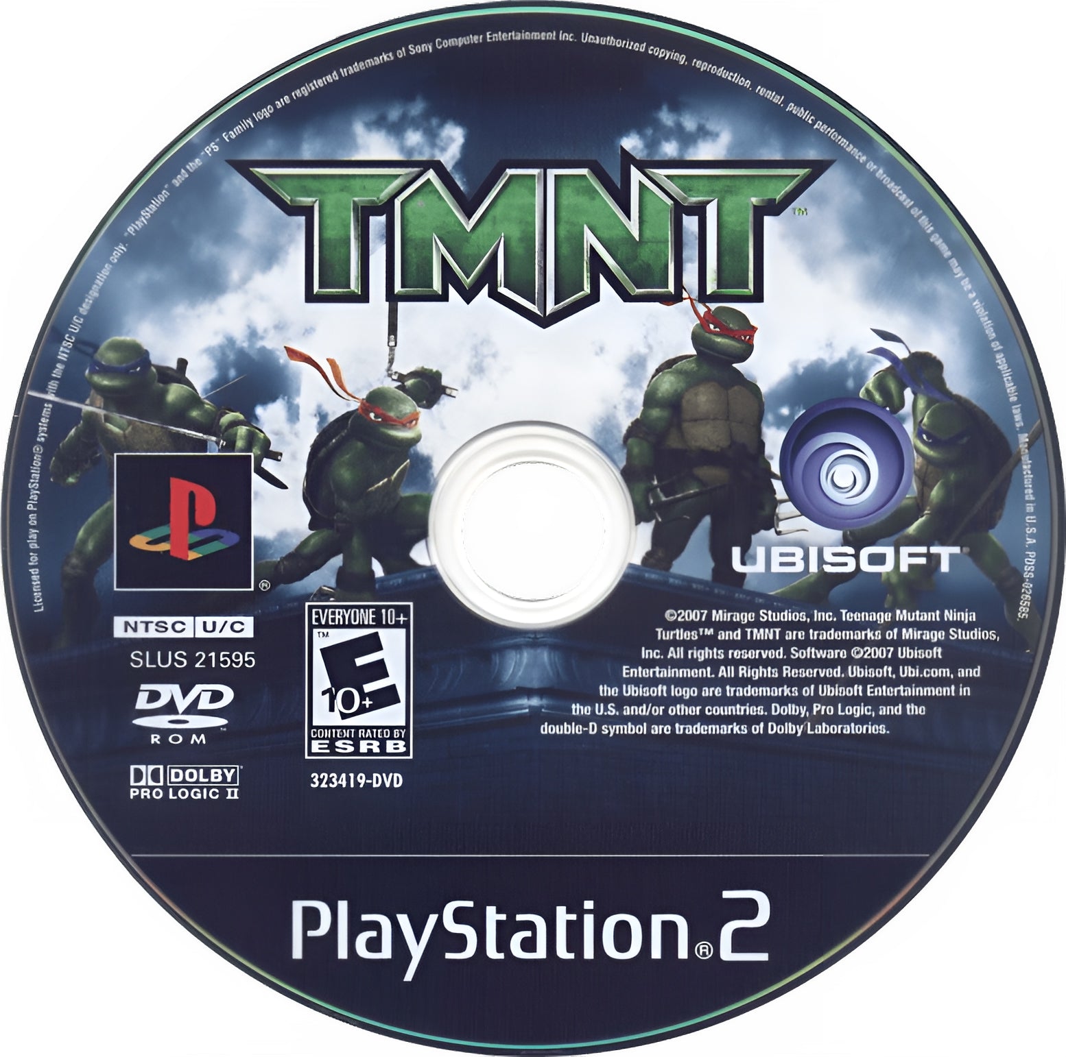 TMNT PS2 - Video Game - Used - CaveGamers - Image 3