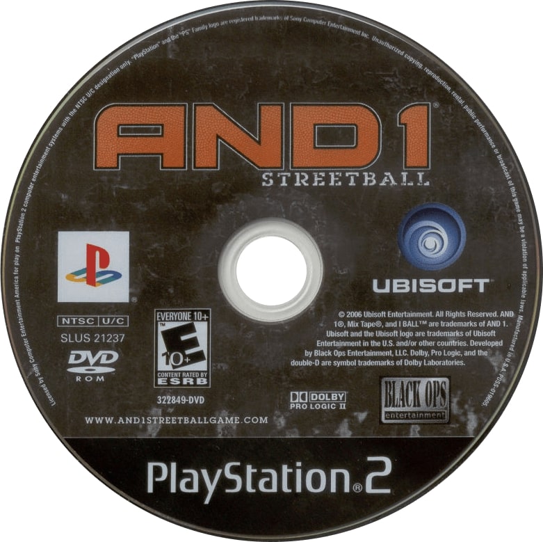 AND 1 Streetball PS2 - Video Game - Used - CaveGamers - Image 3