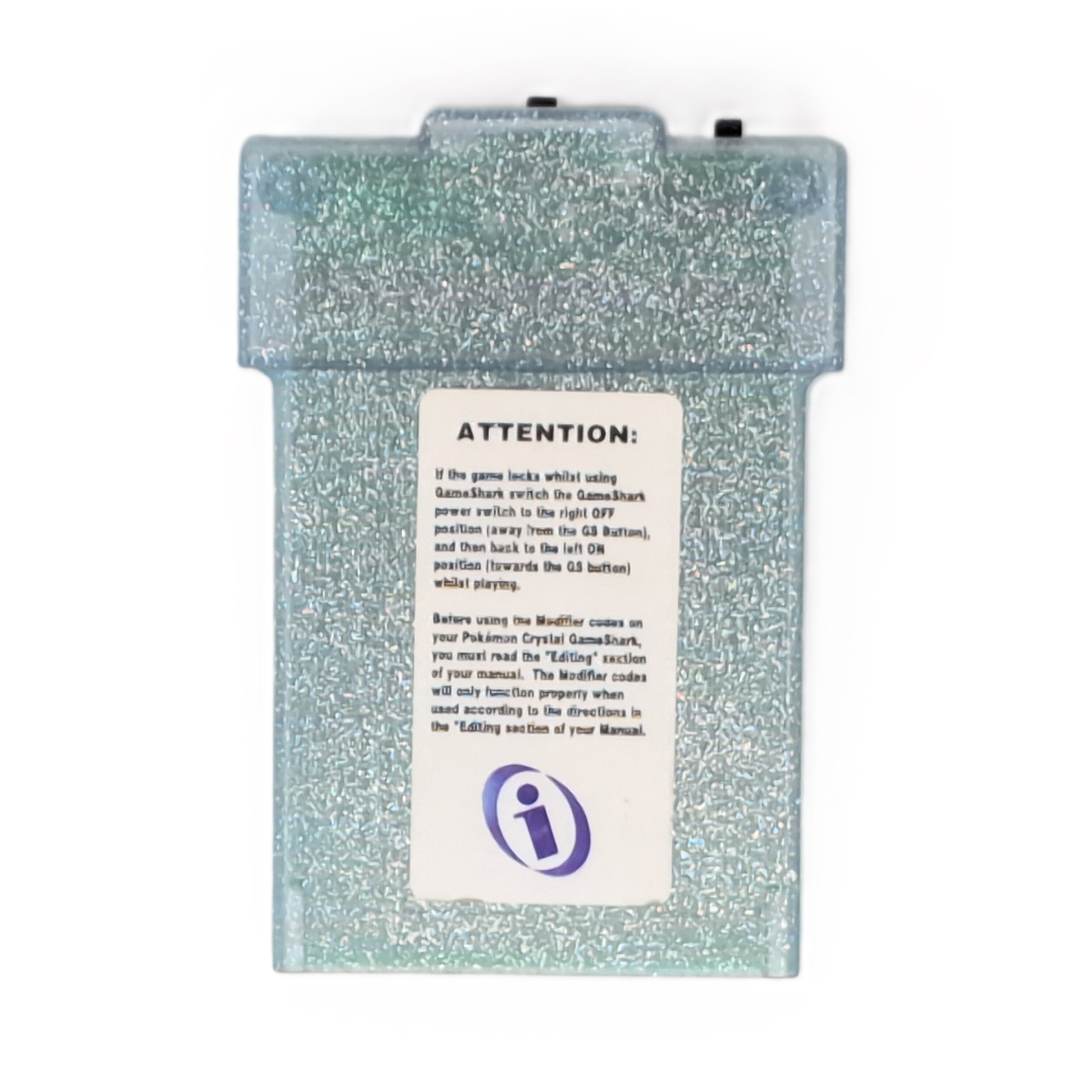 GameShark Special Edition for Pokemon Crystal Game Boy Color - Video Game Accessory - Used - CaveGamers - Image 2