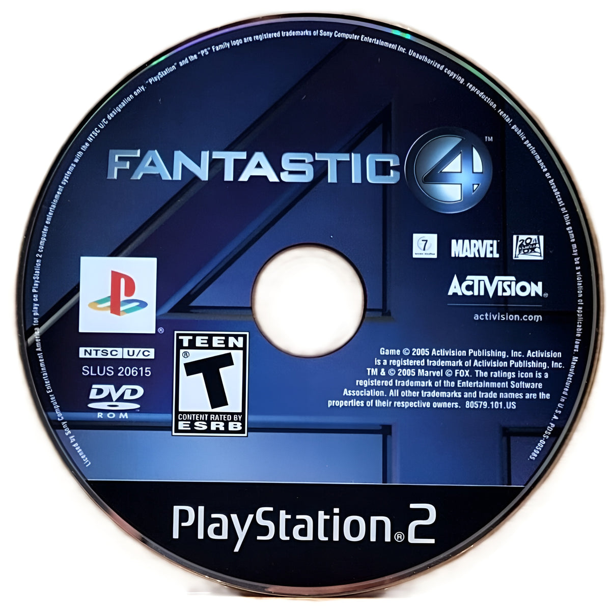 Fantastic Four PS2 - Video Game - Used - CaveGamers - Image 3
