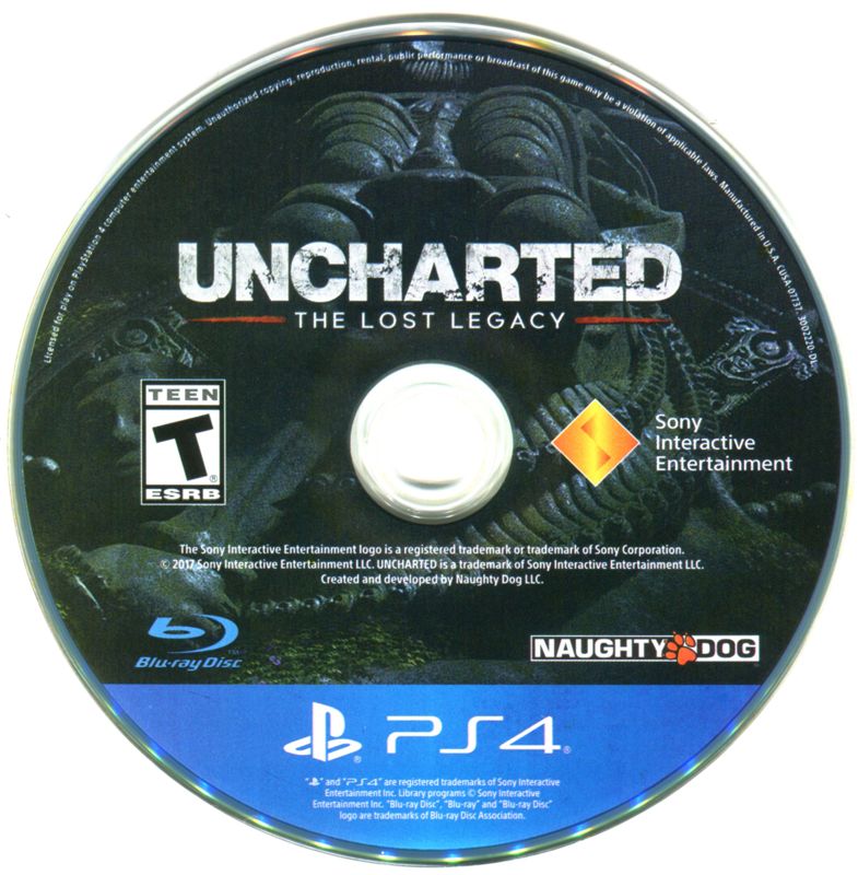 Uncharted: The Lost Legacy PS4 - Video Game - Used - CaveGamers - Image 3