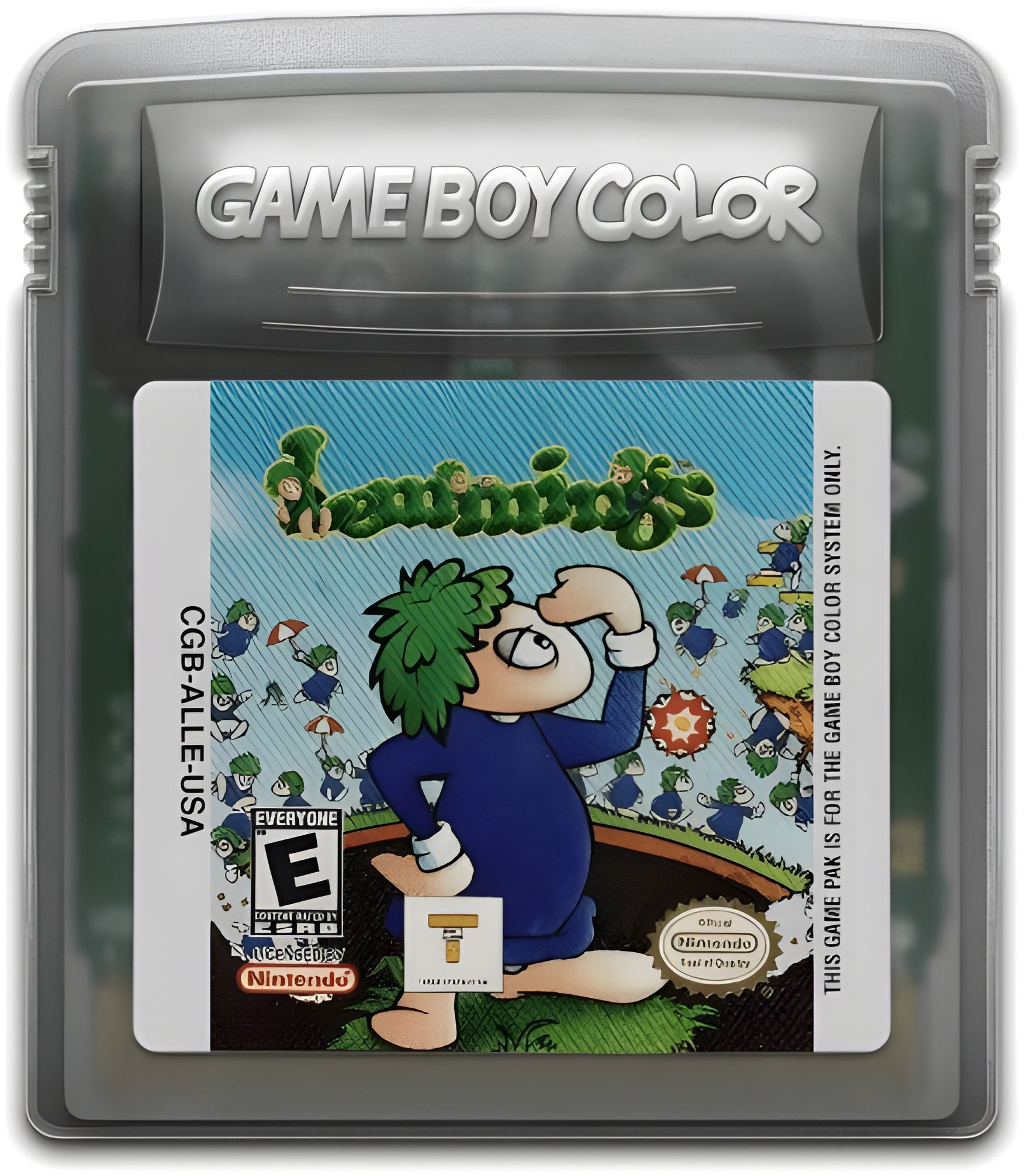 Lemmings Game Boy Color - Video Game - Used - CaveGamers - Image 3