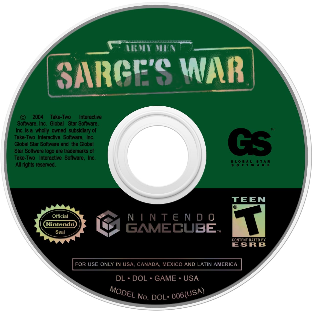 Army Men Sarge's War GameCube - Video Game - Used - CaveGamers - Image 3