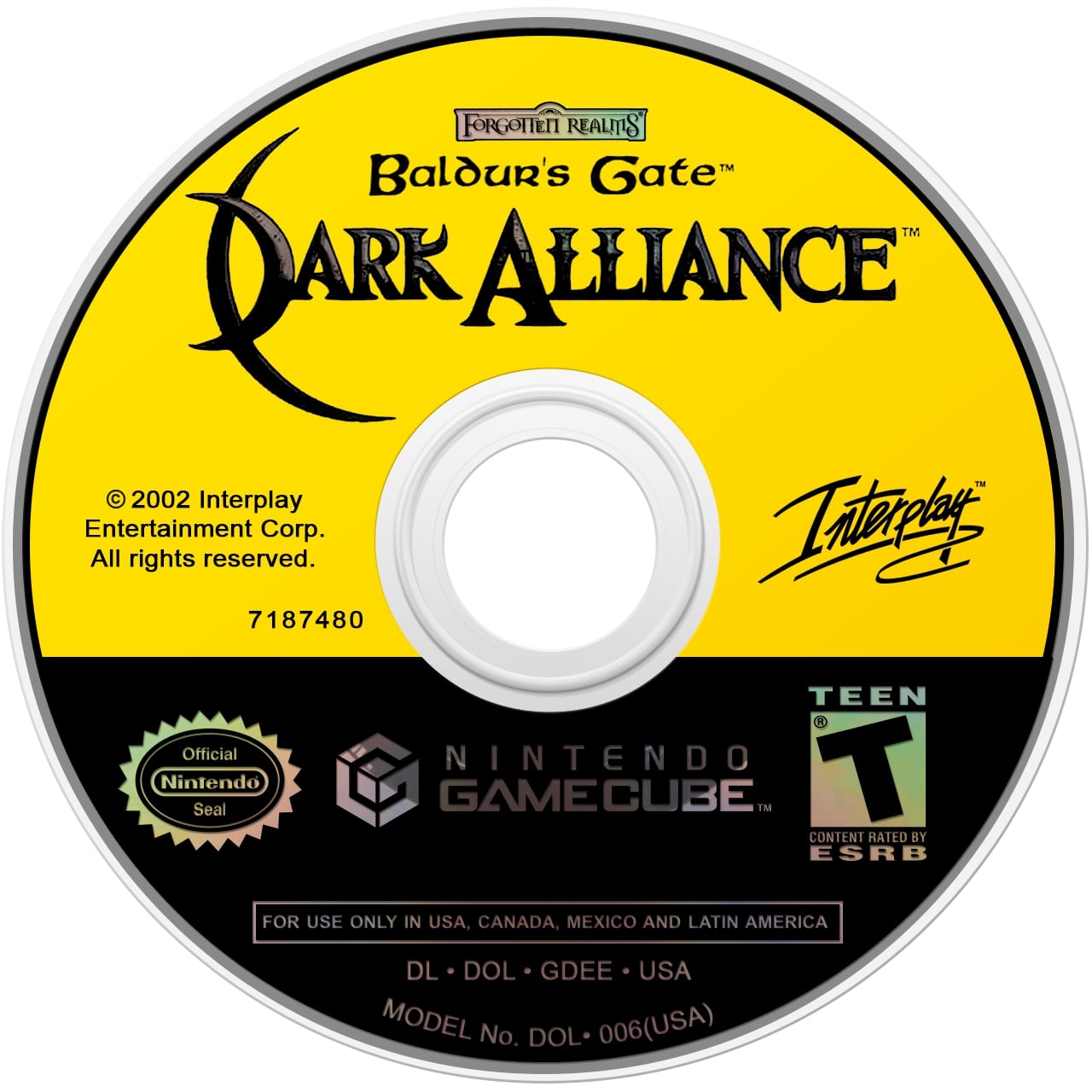 Baldur's Gate Dark Alliance GameCube - Video Game - Used - CaveGamers - Image 3