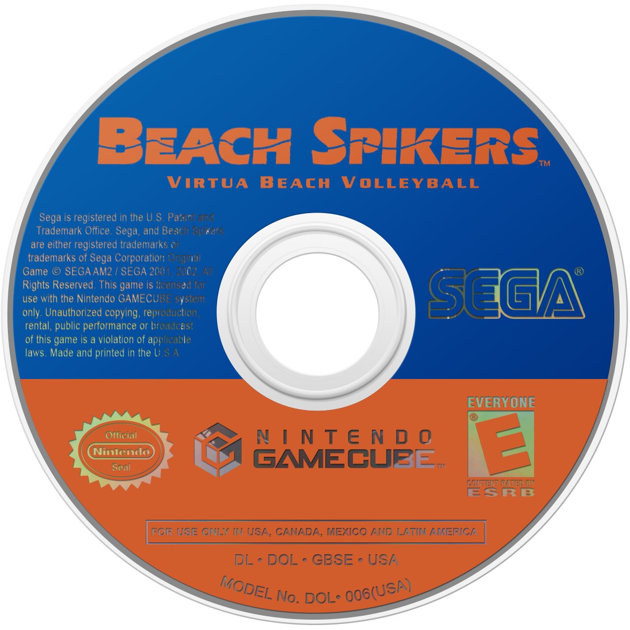 Beach Spikers GameCube - Video Game - Used - CaveGamers - Image 3