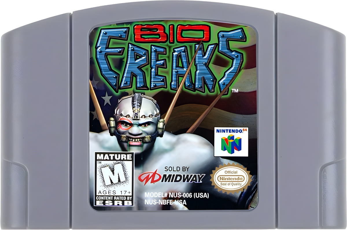Biofreaks N64 - Video Game - Used - CaveGamers - Image 3