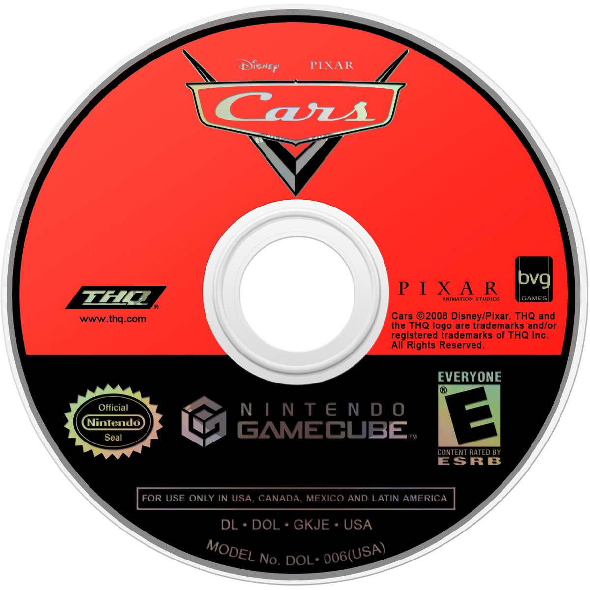 Cars GameCube - Video Game - Used - CaveGamers - Image 3