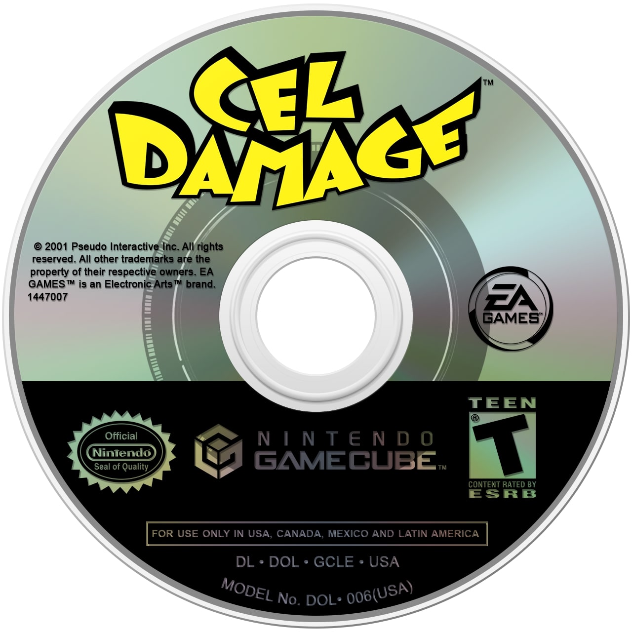 Cel Damage GameCube - Video Game - Used - CaveGamers - Image 3