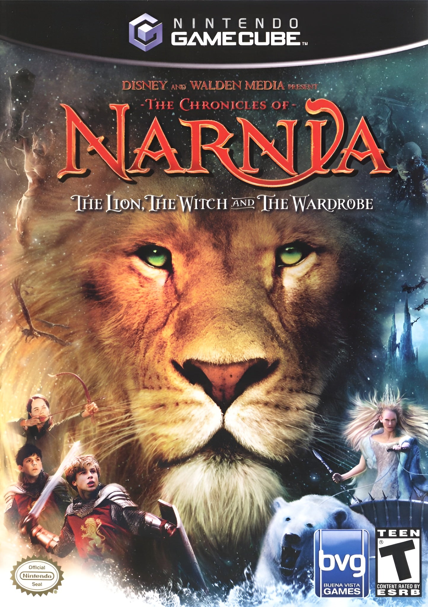 Chronicles of Narnia Lion Witch and the Wardrobe GameCube - Video Game - Used - CaveGamers