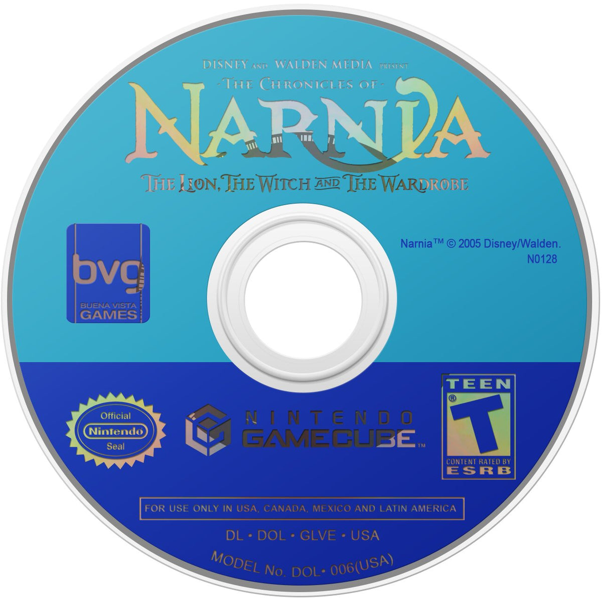 Chronicles of Narnia Lion Witch and the Wardrobe GameCube - Video Game - Used - CaveGamers - Image 3