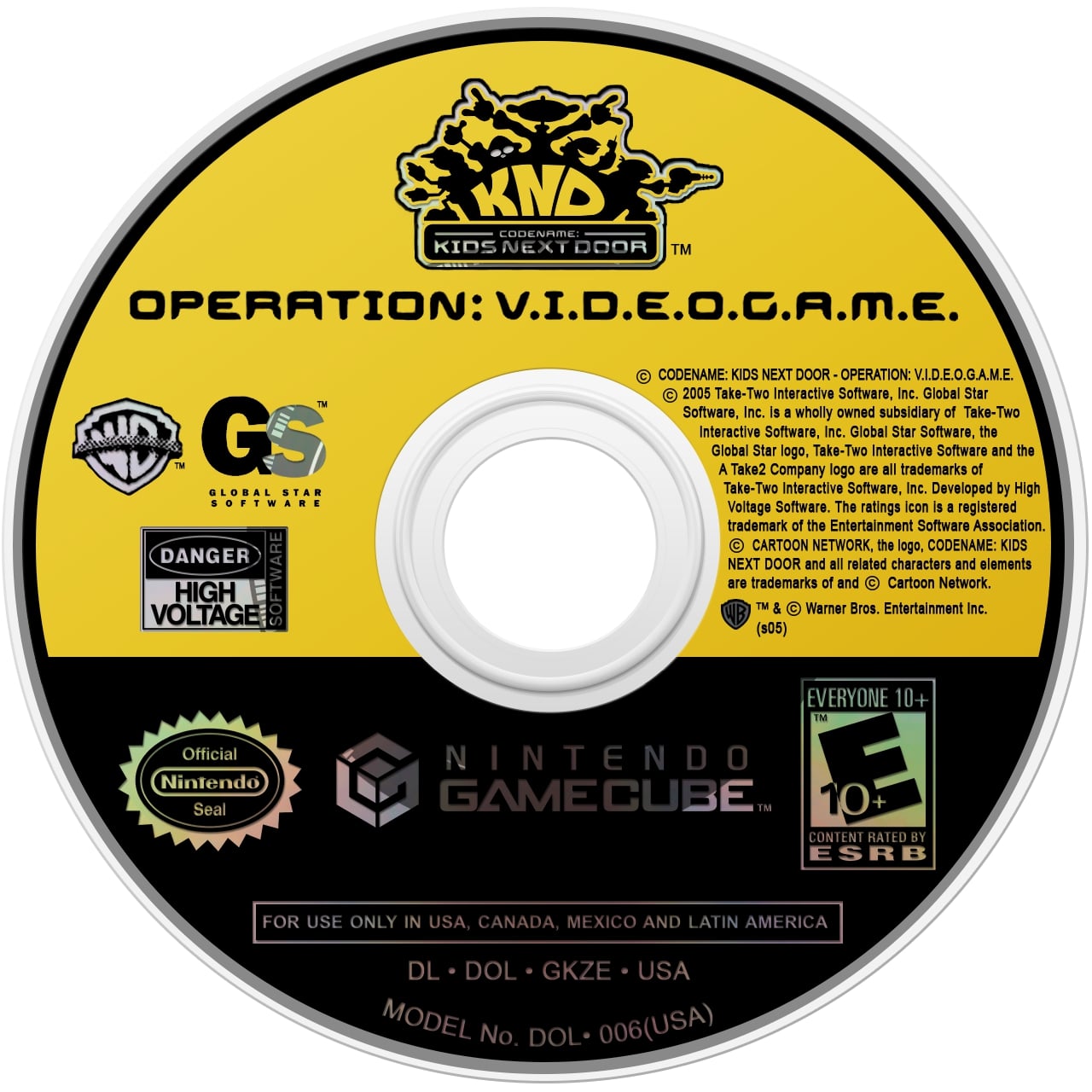 Codename Kids Next Door Operation VIDEOGAME GameCube - Video Game - Used - CaveGamers - Image 3