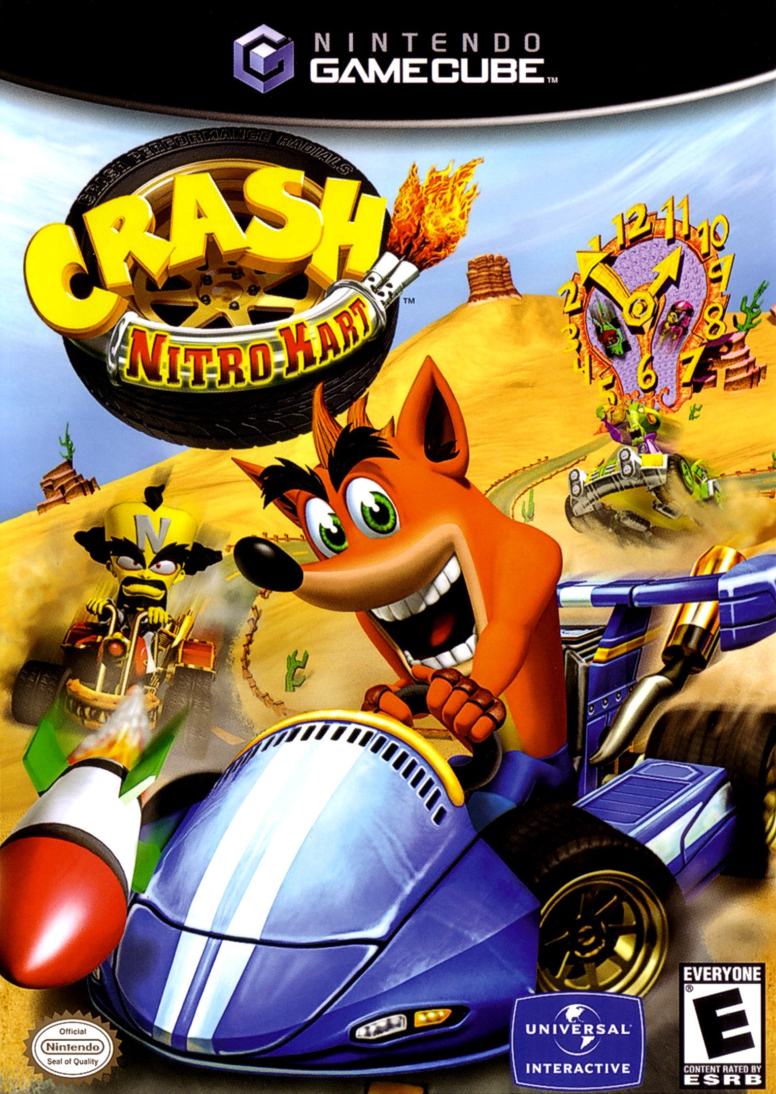 Crash Nitro Kart GameCube - Video Game - Used - CaveGamers