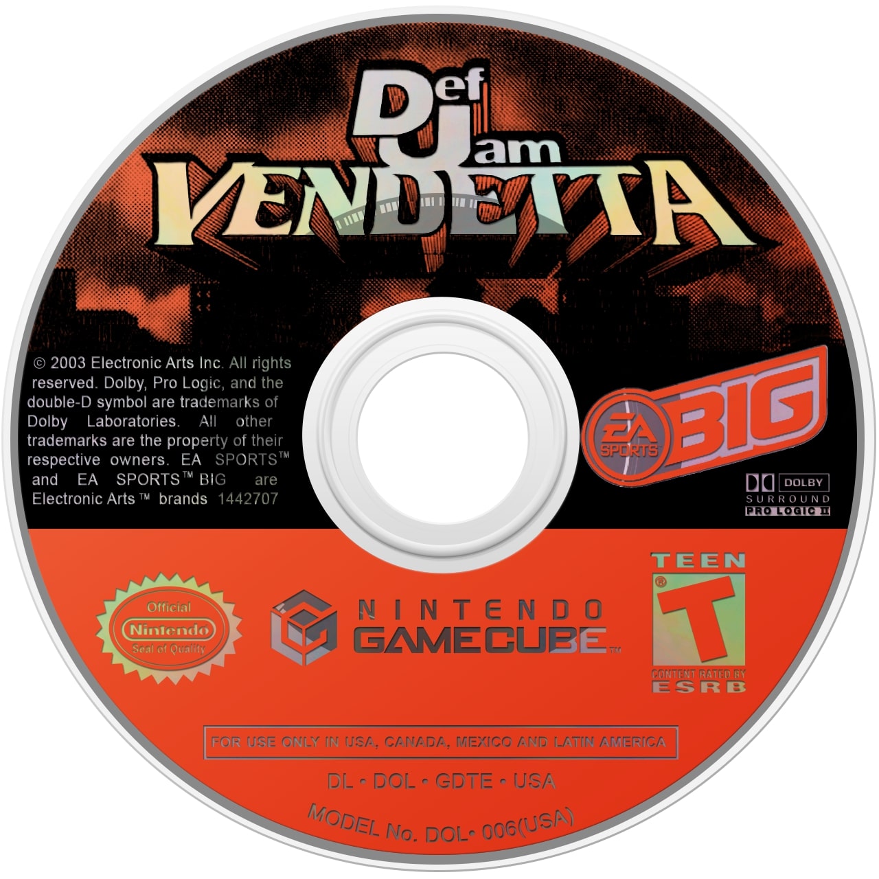 Def Jam Vendetta GameCube - Video Game - Used - CaveGamers - Image 3
