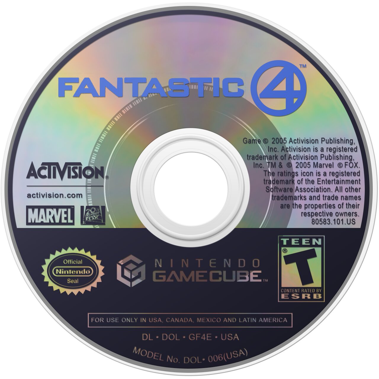 Fantastic 4 GameCube - Video Game - Used - CaveGamers - Image 3