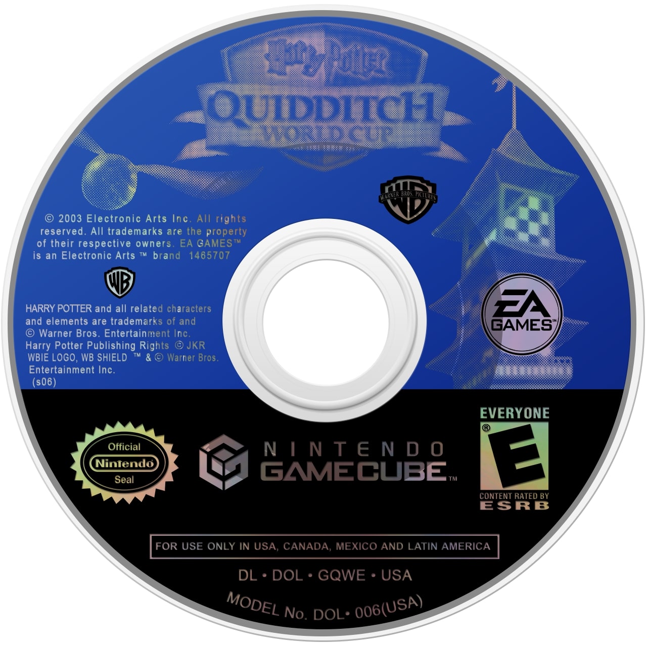 Harry Potter: Quidditch World Cup GameCube - Video Game - Used - CaveGamers - Image 3