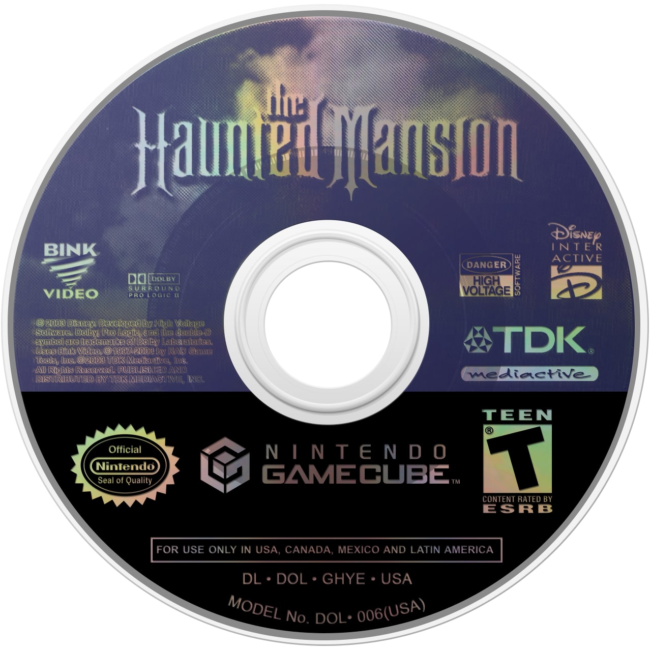 Haunted Mansion GameCube - Video Game - Used - CaveGamers - Image 3