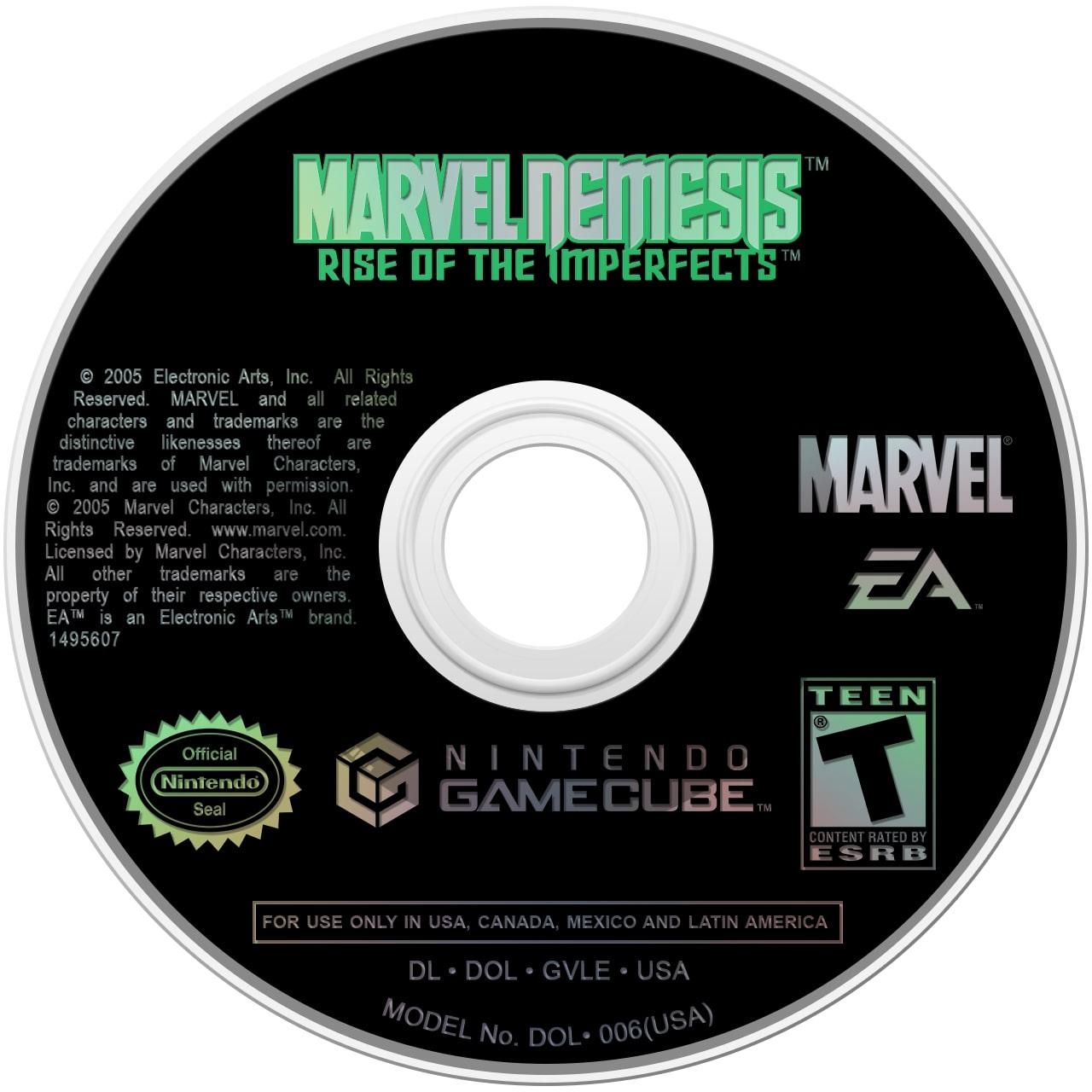 Marvel Nemesis Rise of the Imperfects GameCube - Video Game - Used - CaveGamers - Image 3