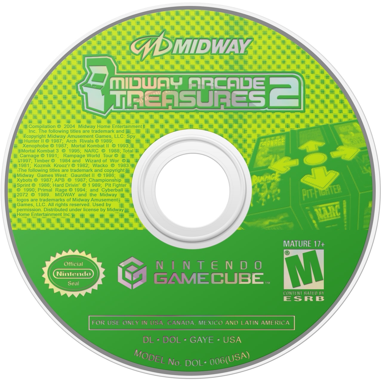 Midway Arcade Treasures 2 GameCube - Video Game - Used - CaveGamers - Image 3