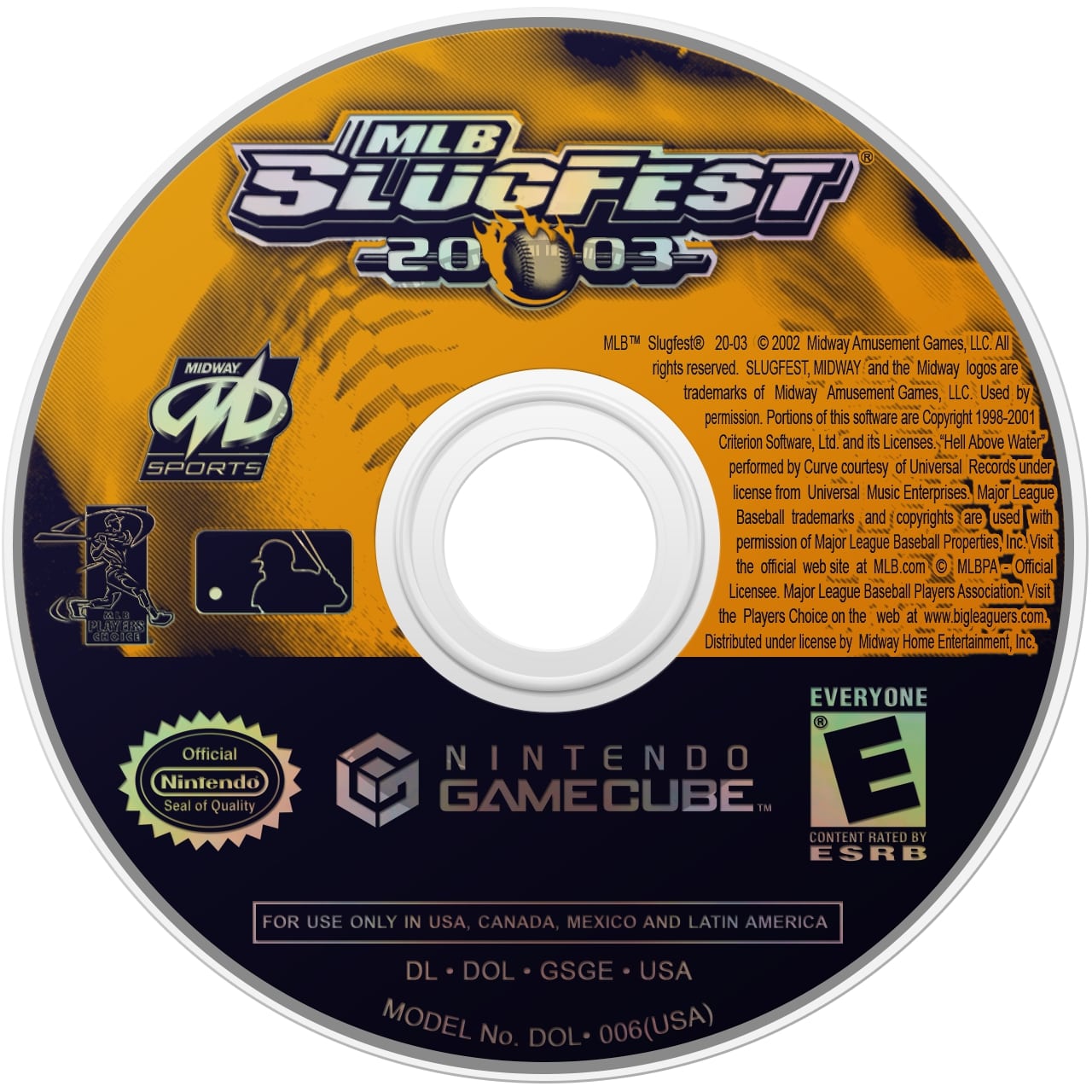 MLB Slugfest 2003 GameCube - Video Game - Used - CaveGamers - Image 3