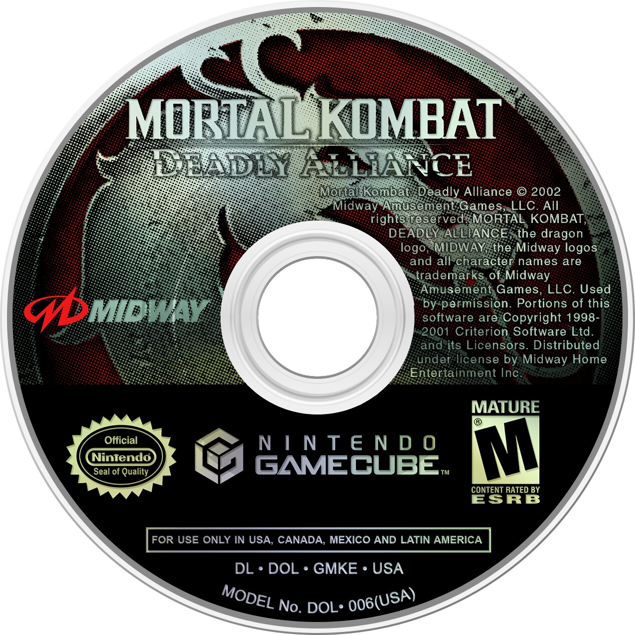 Mortal Kombat Deadly Alliance GameCube - Video Game - Used - CaveGamers - Image 3