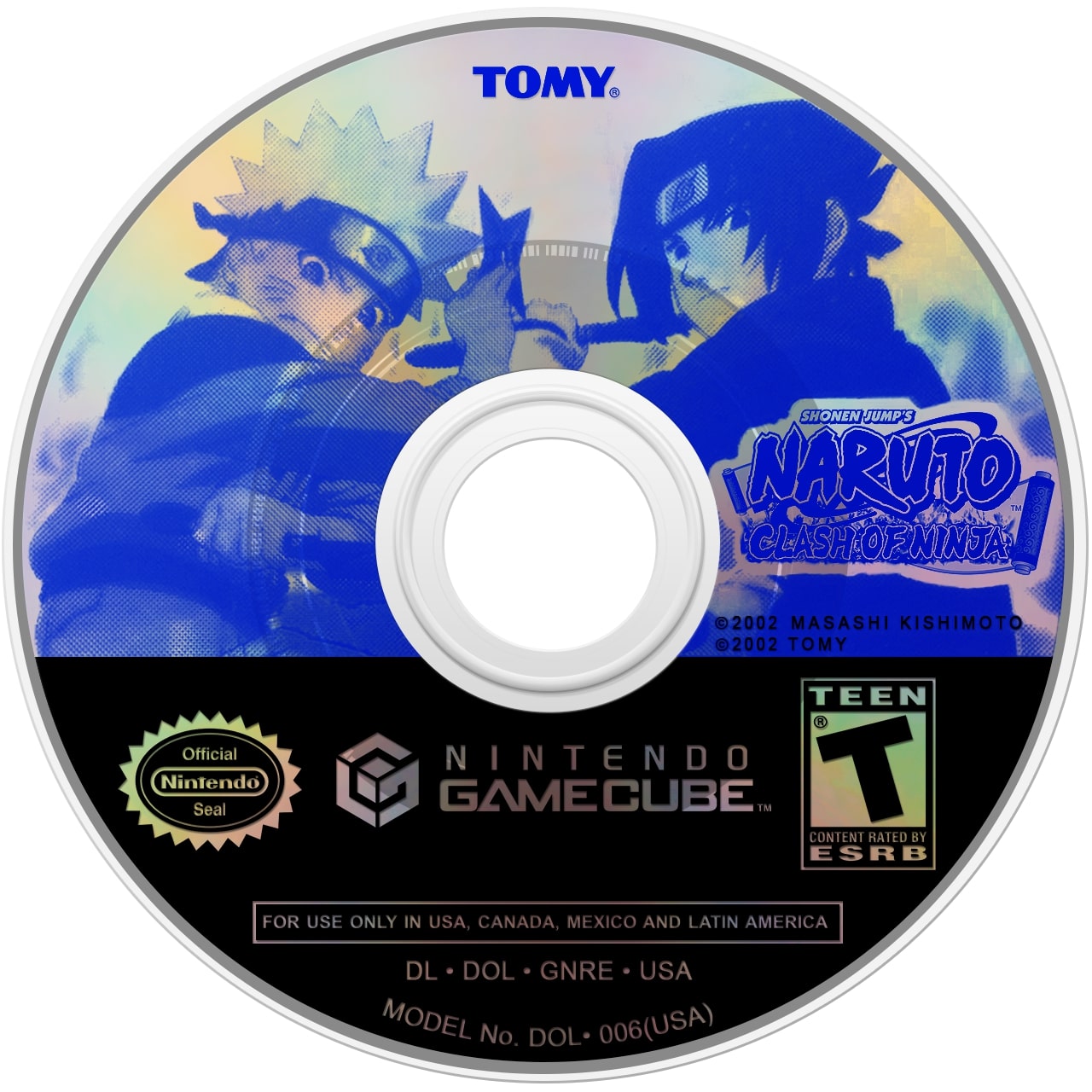 Naruto Clash of Ninja GameCube - Video Game - Used - CaveGamers - Image 3