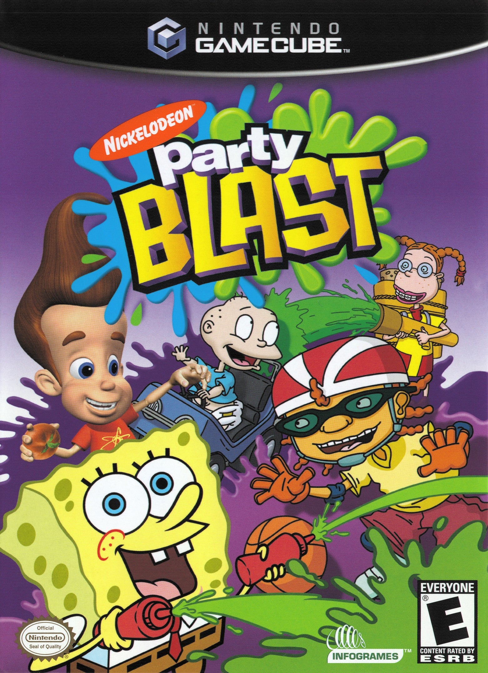 Nickelodeon Party Blast GameCube - Video Game - Used - CaveGamers