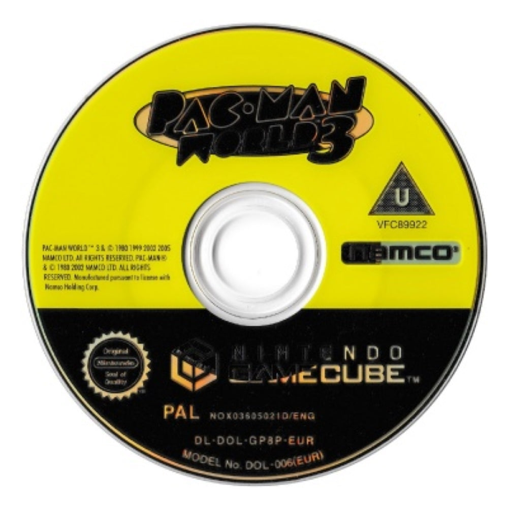 Pac-Man World 3 GameCube - Video Game - Used - CaveGamers - Image 3