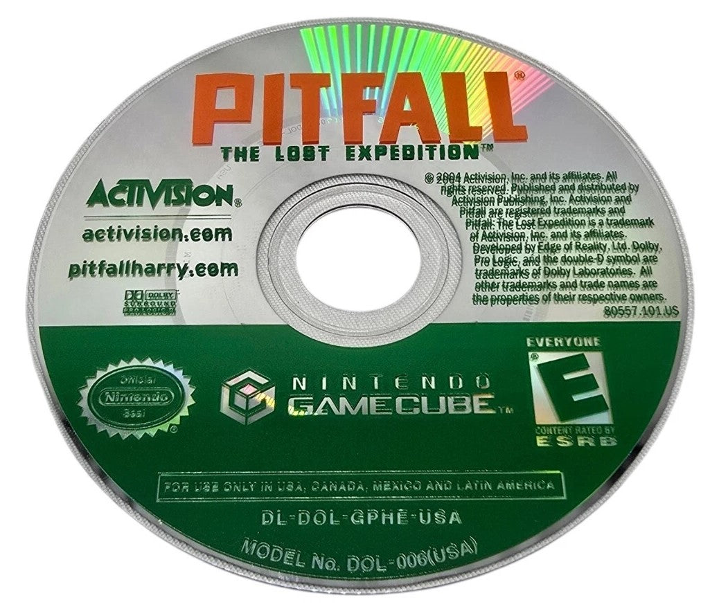 Pitfall The Lost Expedition GameCube - Video Game - Used - CaveGamers - Image 3