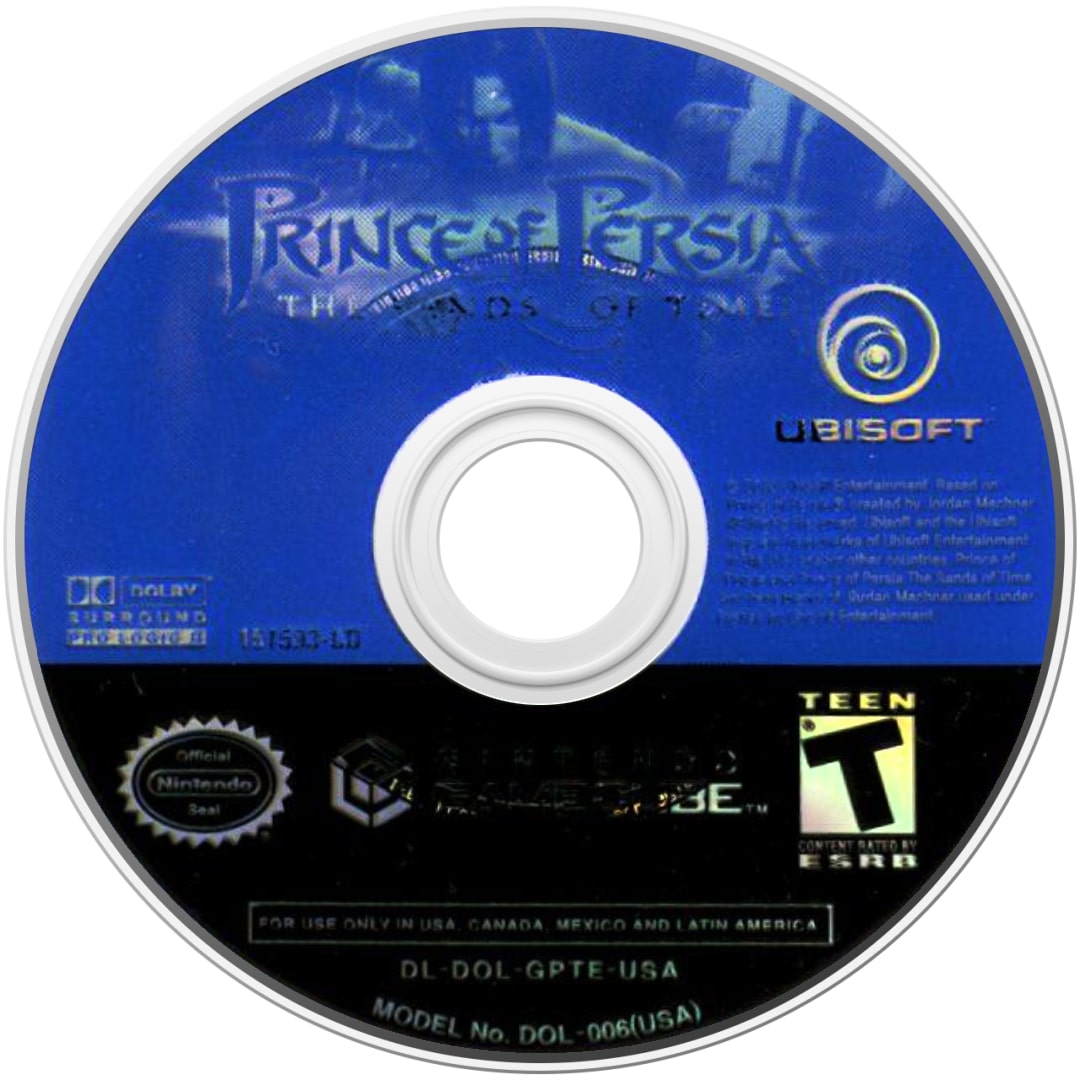 Prince of Persia Sands of Time GameCube - Video Game - Used - CaveGamers - Image 3