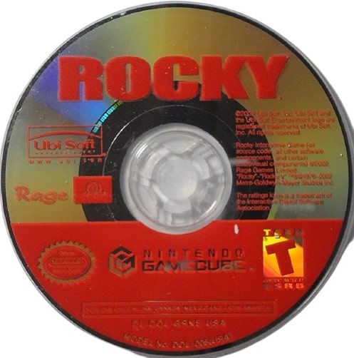 Rocky GameCube - Video Game - Used - CaveGamers - Image 3