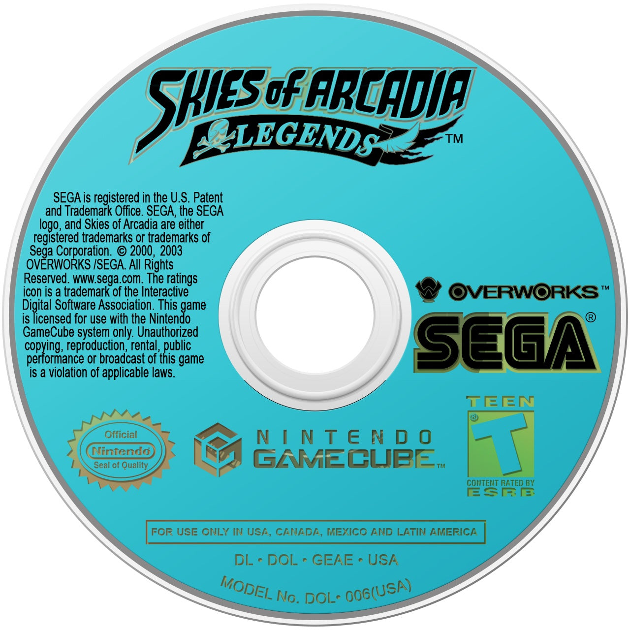 Skies of Arcadia: Legends GameCube - Video Game - Used - CaveGamers - Image 3