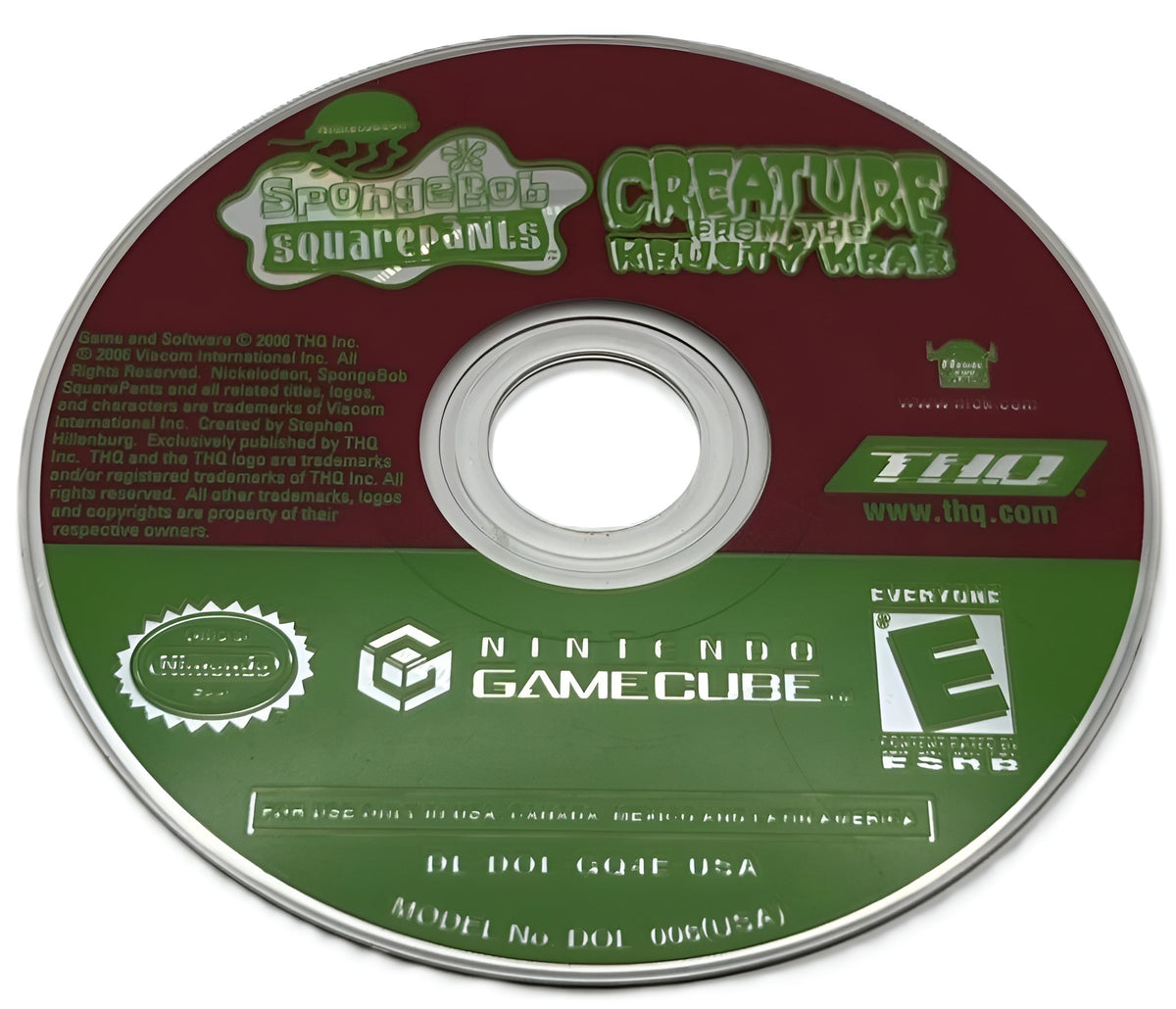 SpongeBob SquarePants Creature from Krusty Krab GameCube - Video Game - Used - CaveGamers - Image 3