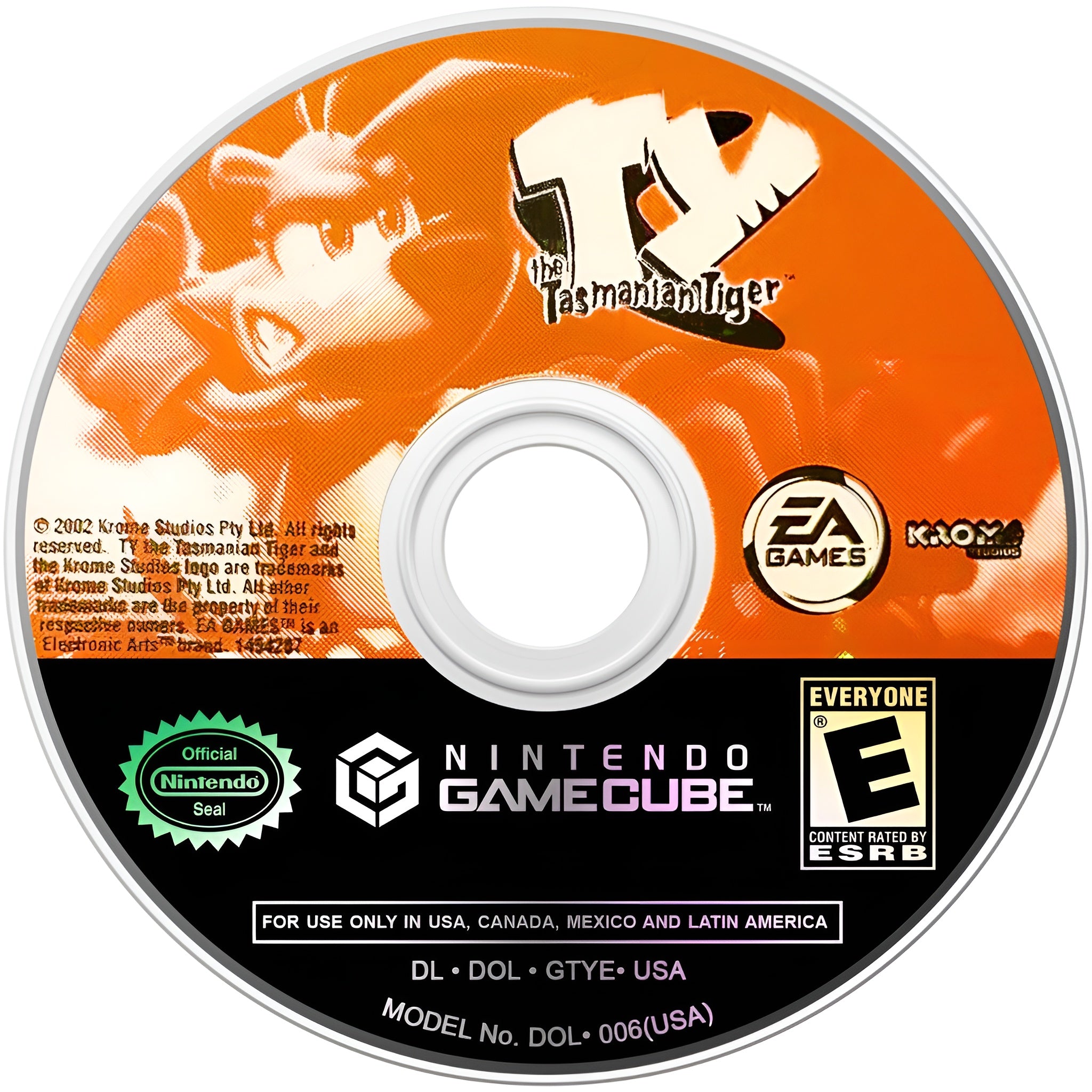 Ty the Tasmanian Tiger GameCube - Video Game - Used - CaveGamers - Image 3